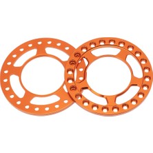 Gcp Like 4 Adet Metal 1.9 Inç Tekerlek Dış Beadlock Halkası 1/10 Rc Paletli Araba Eksenel SCX10 90046 Traxxas Trx4 Tekerlek Jantları, Turuncu (Yurt Dışından)