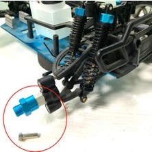 Gcp Like 4 Adet Metal Altıgen Adaptör 12MM Ila 17MM Tekerlek Altıgen Hub Adaptör Uzatma Dönüşüm Somunları 1/10 Rc Araba, Gümüş (Yurt Dışından)