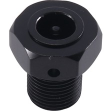 Gcp Like 4 Adet Metal Genişletilmiş Tekerlek Altıgen Hub Adaptörü 1/10 Arrma Kraton Outcast Rc Araba Yükseltme Parçaları Aksesuarları, Siyah (Yurt Dışından)