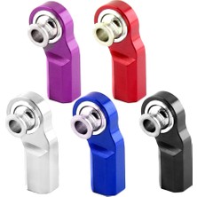 Gcp Like 10 Adet Metal M3 Alüminyum Bağlantı Rot Ucu Rotil 1/10 Rc Araba Paletli Eksenel SCX10 D90 D110 CC01 Yarış, Siyah (Yurt Dışından)