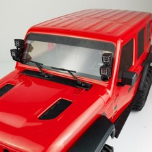 Gcp Like Modifiye Far Spot Araba Üst Işıklar Tampon Işıkları Eksenel SCX10 Jeep Traxxas Trx4 Trx6 1/10 Rc Paletli Araba, D Siyah (Yurt Dışından)