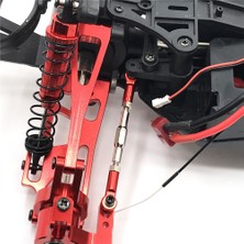 Gcp Like Wltoys 104009 104016 104018 12401 12402-A 12404 12409 Yükseltme Parçaları Için Metal Ön Direksiyon Bloğu Direksiyon Kupası, Kırmızı (Yurt Dışından)