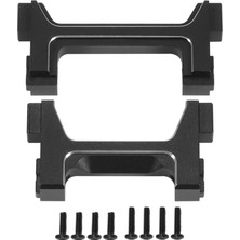 Gcp Like TRX4M Metal Ön ve Arka Tampon Montaj Tampon Standı Servo Montaj 9736 TRX4M 1/18 Rc Paletli Araba Yükseltme Parçaları, 1 (Yurt Dışından)