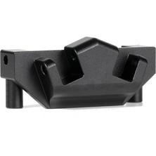 Gcp Like Metal Cnc Yükseltilmiş Braket 1/10 Rc Paletli Araba Eksenel SCX10 Iıı Capra 1.9utb Portal Aks Bağlantısı Yükseltme Parçaları, Siyah (Yurt Dışından)
