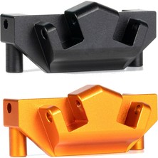 Gcp Like Metal Cnc Yükseltilmiş Braket 1/10 Rc Paletli Araba Eksenel SCX10 Iıı Capra 1.9utb Portal Aks Bağlantısı Yükseltme Parçaları, Siyah (Yurt Dışından)