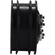Gcp Like Metal Jant Hub Için Wpl C14 C24 C34 B14 B24 Jjrc Q61 Q62 4x4 4WD 1/16 Rc Kamyon Araba Yükseltme Aksesuarları Parçaları, Siyah (Yurt Dışından)