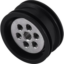 Gcp Like Metal Jant Hub Için Wpl C14 C24 C34 B14 B24 Jjrc Q61 Q62 4x4 4WD 1/16 Rc Kamyon Araba Yükseltme Aksesuarları Parçaları, Siyah (Yurt Dışından)