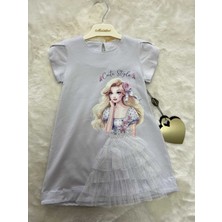 Nurcan Bebe Cute Style Prenses Eteği Kabarık Elbise