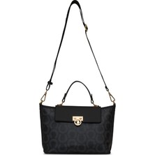 U.S. Polo Assn. Çapraz Askılı Kadın Çanta Siyah Us25156