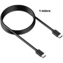Technio 45W Type-C Çıkışlı Süper Hızlı Şarj Adaptör Başlık ve Type-C To Type-C 1m Kablo Seti
