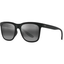 Maui Jim Mj 0602S 003 02 55 Polarize Unisex Kare Siyah Kemik Güneş Gözlüğü