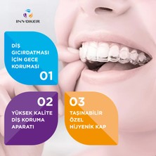 İnvoker Diş Gıcırdatma Gece Plağı No:1 Yumuşak