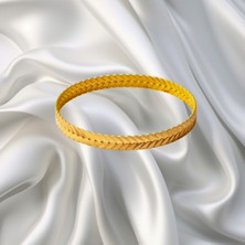 LEVA GOLD 22 Ayar Başak Bilezik