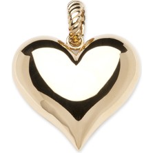 Energetix Manyetik 3 Boyutlu Kalp Şeklinde Altın Renkli Kolye Ucu