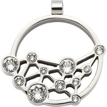 Energetix Swarovski Kristalli Dairesel Manyetik Kolye Ucu