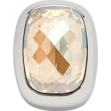 Energetix Büyük Sarı Swarovski Kristalli Manyetik Kolye Ucu