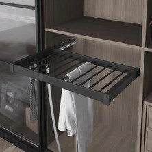 Starax S6709A Alüminyum Raylı Pantolonluk 80CM Antrasit