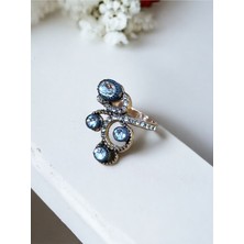 Fayra Accessories Oval Kesim Zirkon Taşlı Yüzük