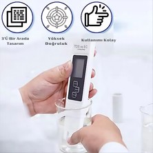 Art Nest Tds Metre Dijital Su Kalitesi ve Sıcaklık Ölçüm Cihazı 3in1