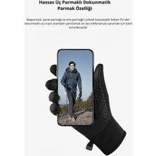 Nexus Mark Rüzgar ve Suya Dayanıklı Dokunmatik Özellikli Günlük Kullanım Kaymaz Motosiklet Bisiklet Eldiveni