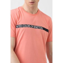 Marka Yazılı Erkek T-Shirt