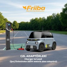 Bemis 2’li Priz Uzatma C2L Adaptör - Citroen Ami ve Fiat Topolino Uyumlu