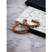 Fayra Accessories İnci Su Yolu Halka Küpe