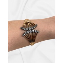 Fayra Accessories Elmas Kaburga Bileklik