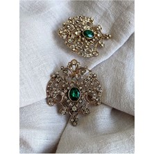 Fayra Accessories Elmas Montür Arma Küpe