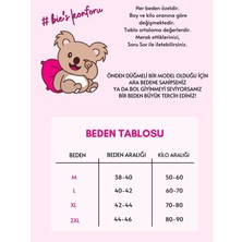 Bie's Kadın Likralı Pamuklu Penye Mevsimlik Boydan Önden Düğmeli Gömlek Yaka Kısa Kol Pijama Takımı