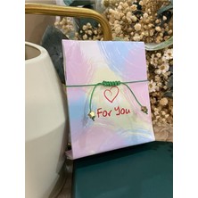 Fayra Accessories Yılbaşı Çam Ağacı Cam Murano Bileklik Yeni Yıl Temalı Christmas Bileklik