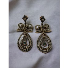 Fayra Accessories Zirkon Taşlı Su Yolu Elmas Montur Küpe