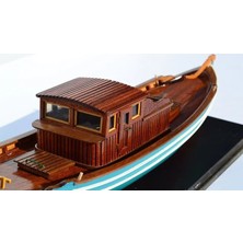 Kamaralı Balıkçı Kayığı Maket Model Gemi (Çırnık)