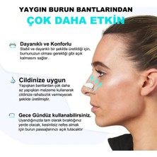 Gildron Horlamayı Azaltıcı Mıknatıslı Burun Bandı - Dilatörü 4'lü Set