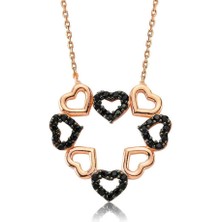 Gümüş Kalpli Aşk Kadın Kolye CSR2180399