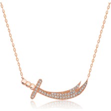 Gümüş Zülfikar Kılıcı Kadın Kolye CSR2181115