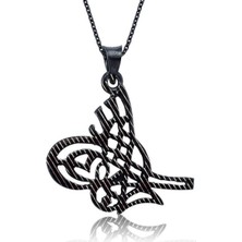 Gümüş Tuğra Kadın Kolye CSR2181629