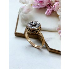 Fayra Accessories Yuvarlak Kesim Minimal Yüzük