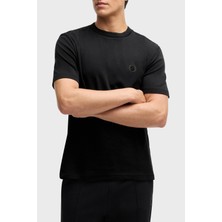 Boss  Pamuk Regular Fit Bisiklet Yaka T Shirt Erkek T Shirt 50531569 001