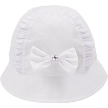 Bay Şapkacı Stok Dışı - Kız Fiyonklu Bermuda