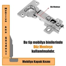 Samet Star Düz Menteşe