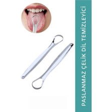Atelier05 Sıfır Atık Premium Paslanmaz Çelik Dil Temizleyici