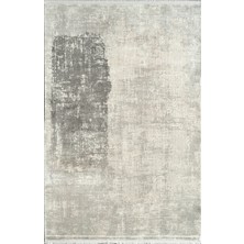 Pierre Cardin Voyage KJ03B Gri Krem Viskon Akrilik Yumuşak Dokulu Modern Halı