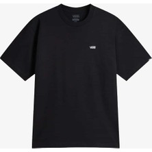 Vans Left Chest II Loose Kısa Kollu Siyah Tişört