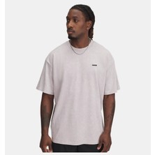 Under Armour Heavyweight Oversized Logo Wash Erkek T-Shirt 1389147-009