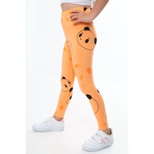 Toontoy Kız Çocuk Baskılı Tayt