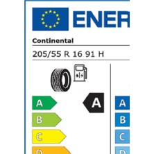 Continental 205/55 R16 91H Ecocontact 6 Oto Yaz Lastiği (Üretim Yılı: 2024)