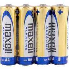 Maxell 4' Lü Lr6 Shrink Alkalin Pil (MAXELL-240003425)