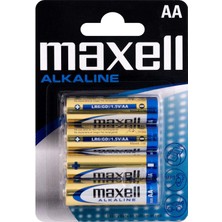 Maxell 4' Lü Lr6 Blister Alkalin Pil (MAXELL-240003426)