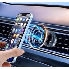 Manyetik Araç Içi Telefon Tutucu [güçlü Mıknatıslar] Havalandırma Için Magsafe ile Uyumlu Apple iPhone 16 15 14 13 12 11 Pro Max/plus ile Uyumlu